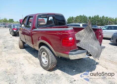 2003 Ford F-150 Lariat/Xlt from USA, damaged, VIN 1FTRW08L63KA54240